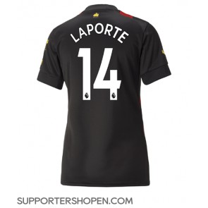 Manchester City Aymeric Laporte #14 Borta Matchtröja Dam 2022-23 Kortärmad